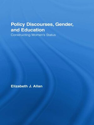 cover image of Policy Discourses, Gender, and Education